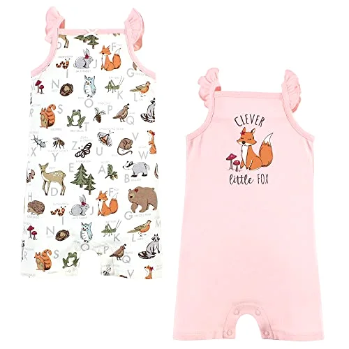 Touched by Nature Rompers in Woodland Alphabet