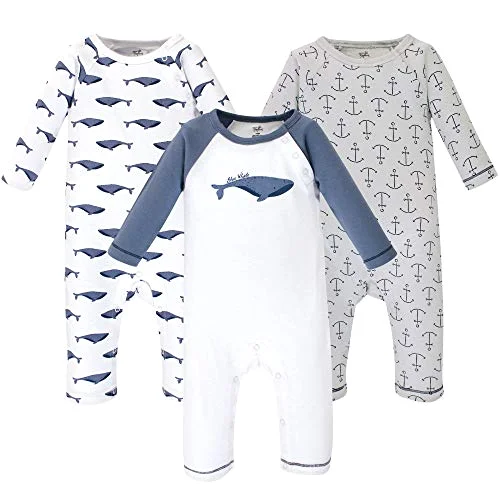 Touched by Nature Coveralls Jumpsuit in Blue Whale