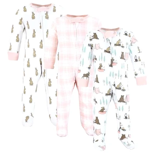 Touched by Nature Sleep and Play in Pink Camping Animals