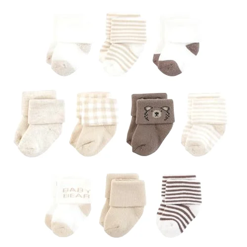 Touched by Nature Socks in Brown Bear