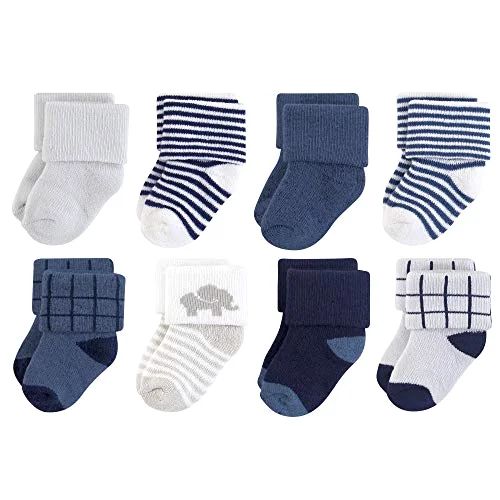 Touched by Nature Socks in Blue Elephant