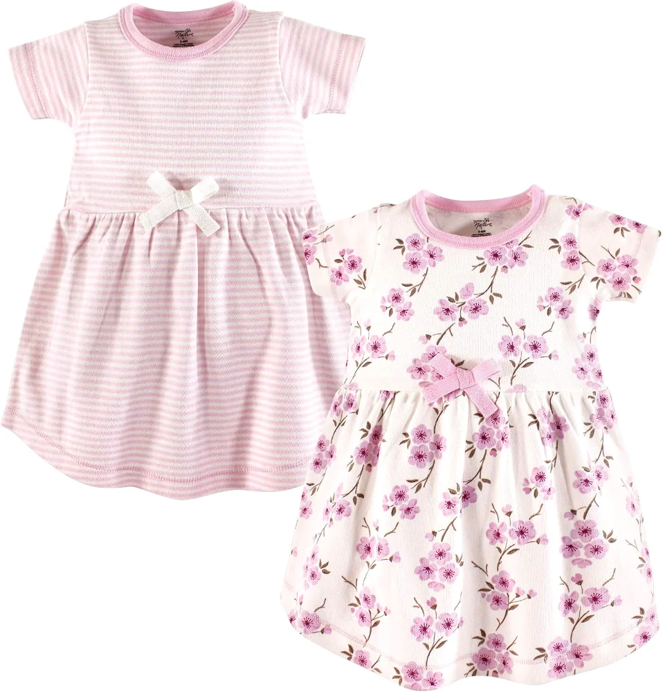 Touched by Nature Short-sleeve and Long-sleeve Dresses Casual Dress in Baby & Toddler / Baby Toddler Cherry Blossom Short Sleeve