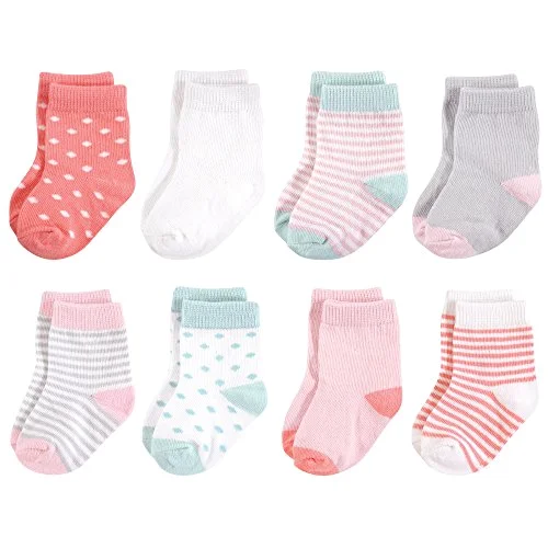 Touched by Nature Socks in Coral Mint