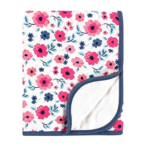 Touched by Nature Muslin Tranquility Blanket in Garden Floral