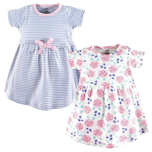 Touched by Nature Short-sleeve and Long-sleeve Dresses Playwear Dress in Pink Rose Short Sleeve