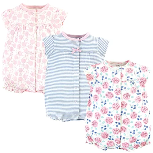 Touched by Nature Rompers in Pink Rose