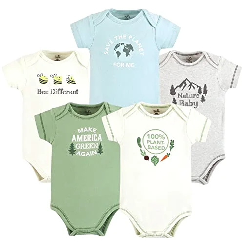 Touched by Nature Bodysuits in Planet Based