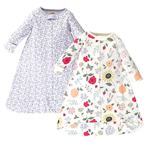 Touched by Nature Long-Sleeve Wearable Sleeping Bag in Flutter Garden