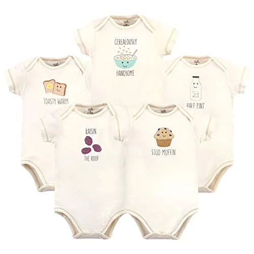 Touched by Nature Bodysuits in Muffin