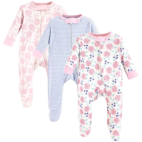 Touched by Nature and Play Sleepers in Pink Rose