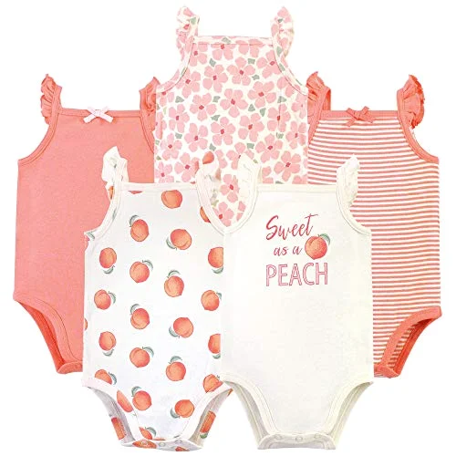 Touched by Nature Bodysuits in Peach