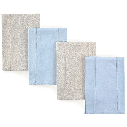 Touched by Nature Burp Cloths in Blue Gray