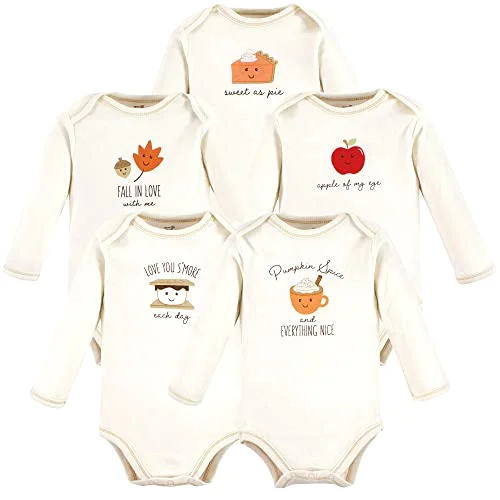 Touched by Nature Long-Sleeve Bodysuits in Fall Food