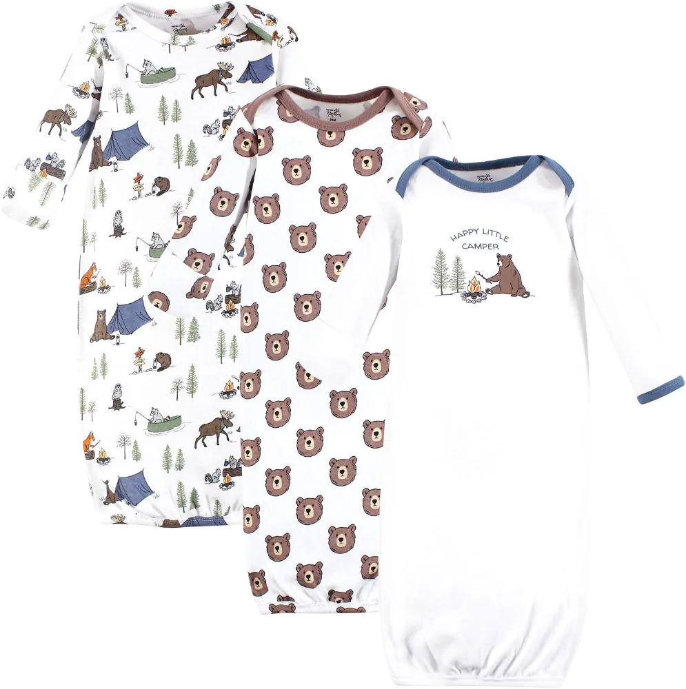 Touched by Nature Gowns in Camping Animals