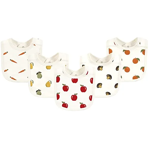 Touched by Nature Bibs in Fruits And Veggies