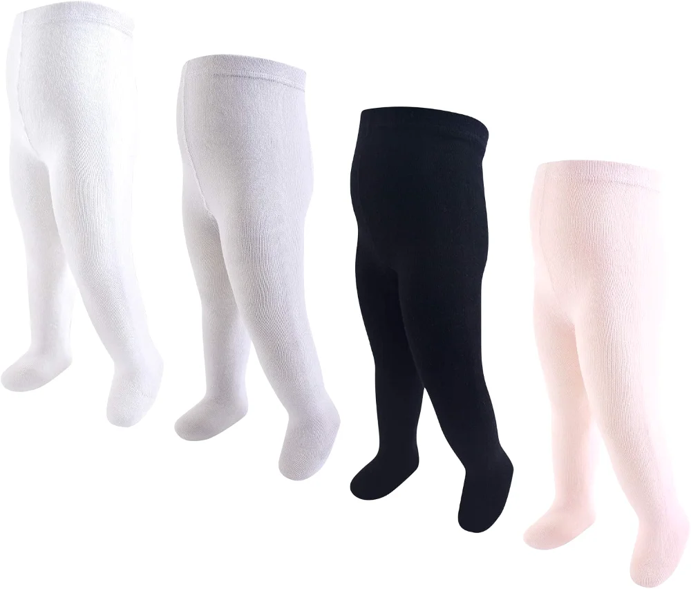 Touched by Nature Tights in Lt. Pink Black