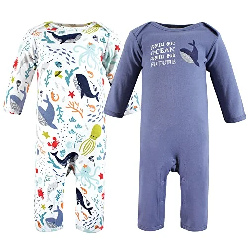 Touched by Nature Coveralls in Ocean