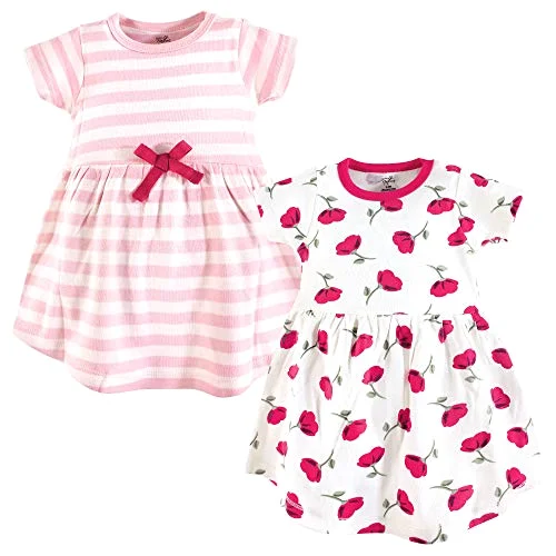 Touched by Nature Short-sleeve and Long-sleeve Dresses Casual Dress in Baby Toddler Petals Short Sleeve