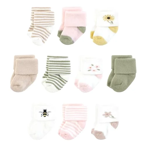 Touched by Nature Socks in Soft Wildflower