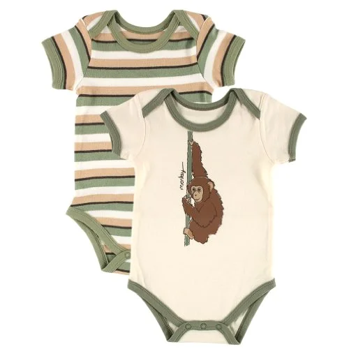Touched by Nature Bodysuits Green in Green