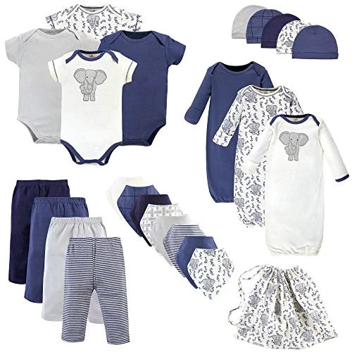 Touched by Nature Layette Set and Giftset in Elephant