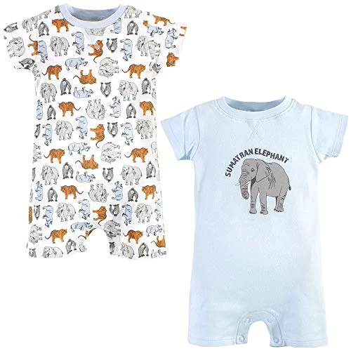 Touched by Nature Rompers in Endangered Elephant